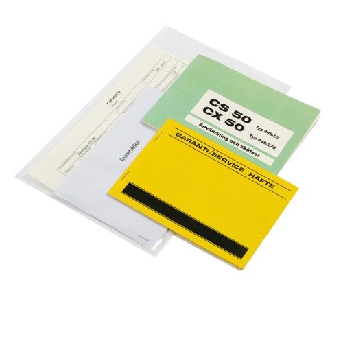 Instruktionsbok & kompl. dokumentation (Zündapp 448), reservdelar moped, RINAB