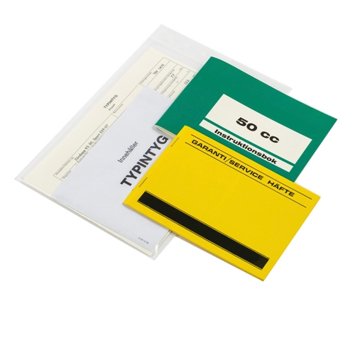 Instruktionsbok & kompl. dokumentation (Zündapp 529, 1977-83), reservdelar moped, RINAB