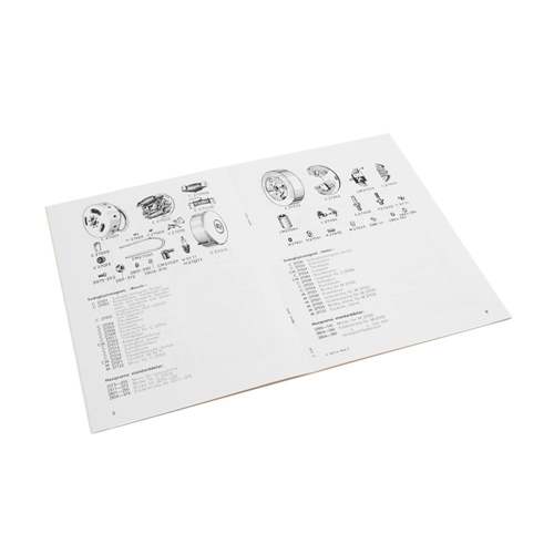 Reservdelskatalog (Husqvarna Novolette 3311), tillbehör, reservdelar, moped, rinab