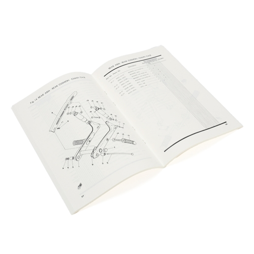 Reservdelskatalog (Yamaha FS1 -1975), reservdelar och tillbehör till moped, RINAB