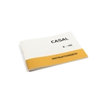 Instruktionsbok för Casal K-190