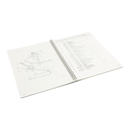 Reservdelskatalog för Kreidler Florett RS 1969-1974, reservdelar och tillbehör tillbehör till moped, RINAB