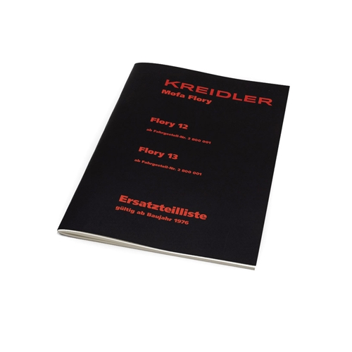 Reservdelskatalog NTS för Kreidler Flory 12/13, Reservdelar till moped, RINAB, moped, 