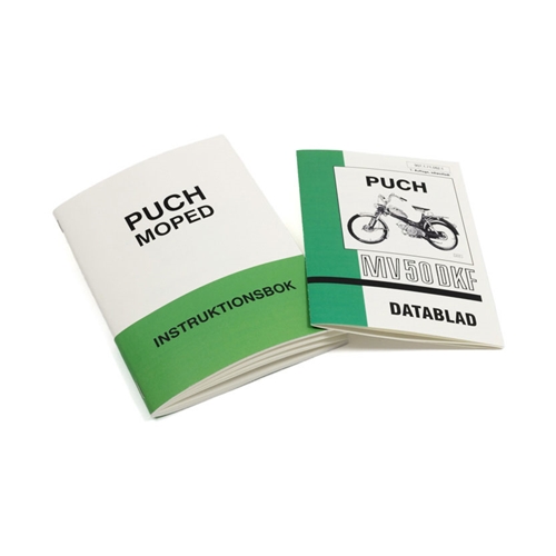 Instruktionsbok inkl. datablad (Puch MV50 DKF), RINAB