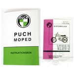 Instruktionsbok inkl. datablad (Puch VZ50/3)