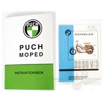 Instruktionsbok inkl. datablad (Puch DS50 V3)