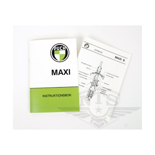 Instruktionsbok inkl. datablad (Puch Maxi S), RINAB