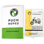 Instruktionsbok inkl. datablad (Puch DS50 V)