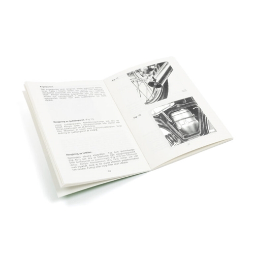 Instruktionsbok inkl. datablad (Puch Monza/Arizona/Dak.3000), RINAB