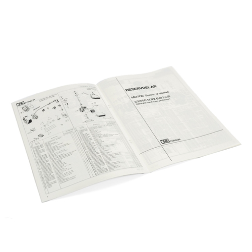 Reservdelskatalog (Sachs 50/2, 50/3 & 504), RINAB