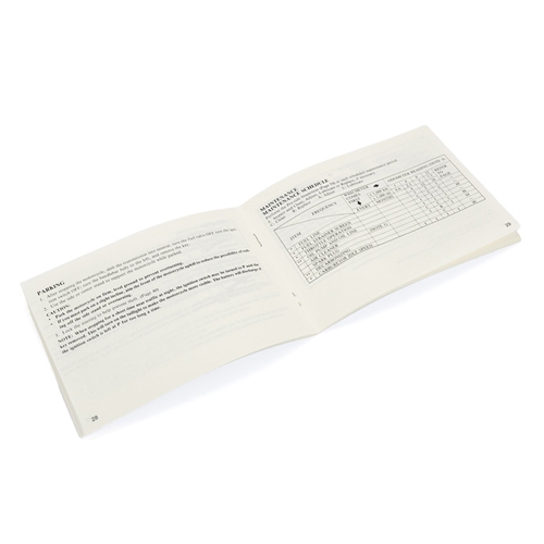 Instruktionsbok (Honda MT50)