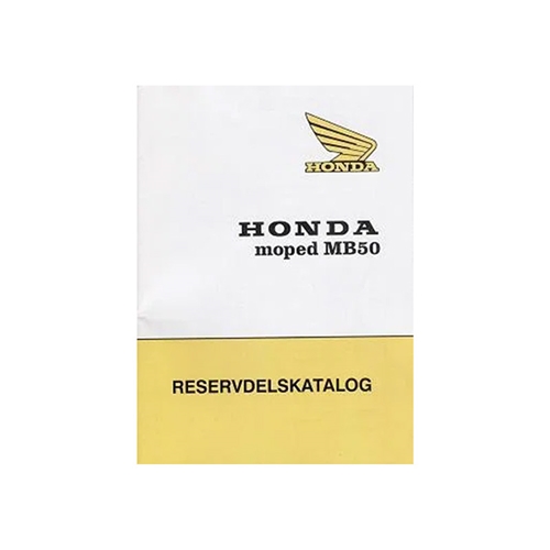 Reservdelskatalog (Honda MB50)