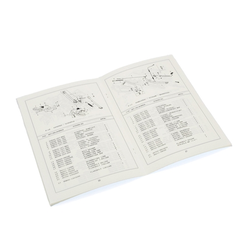 Reservdelskatalog (Honda MT50)
