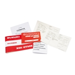 Instruktionsbok & kompl. dok (Suzuki K50N/DN)