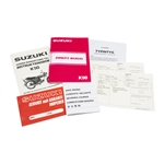 Instruktionsbok & kompl. dok (Suzuki K50 Z/DZ)