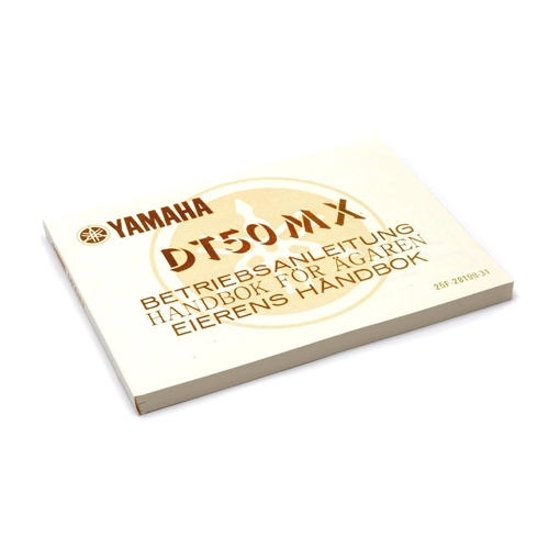 Instruktionsbok (Yamaha DT50MX 1981-1987)