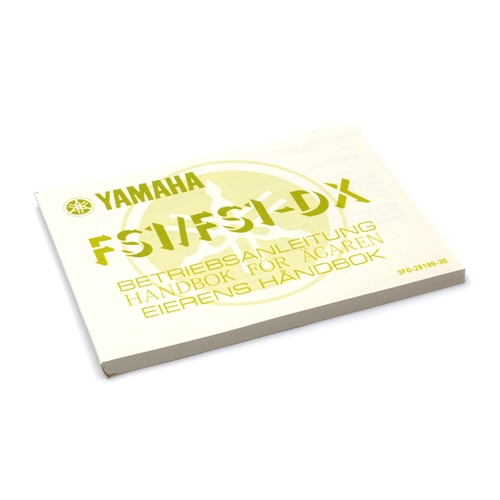Instruktionsbok (Yamaha FS1/FS1-DX 1980-1987)