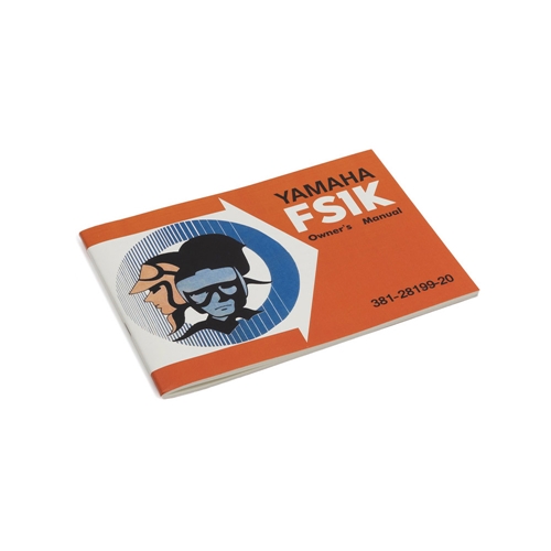 Instruktionsbok / ägarhandbok (Yamaha FS1 1970-1975)