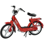 Modellmoped / samlarmoped Röd/1:10 (Piaggio Ciao)