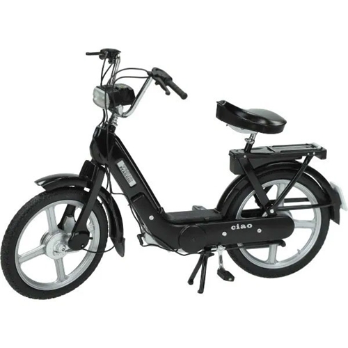 Modellmoped / samlarmoped Svart/1:10 (Piaggio Ciao)