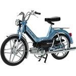 Modellmoped / samlarmoped Ljusblå/1:10 (Puch Maxi)