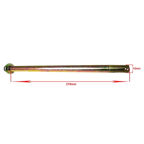 Axel M12 x 220mm (MCB/Honda/Suzuki/Yamaha), moped, mopeddelar, moppedelar, reservdelar moped, reservdelar, tillbehör, mopedrenovering, veteranmoped, veteranmopeder, äldre moped, moped klass 2, mopeddelen, mopeddelen.com, rinab