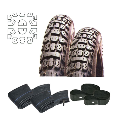 Däckpaket (Honda MT50) F-890, däck, RINAB