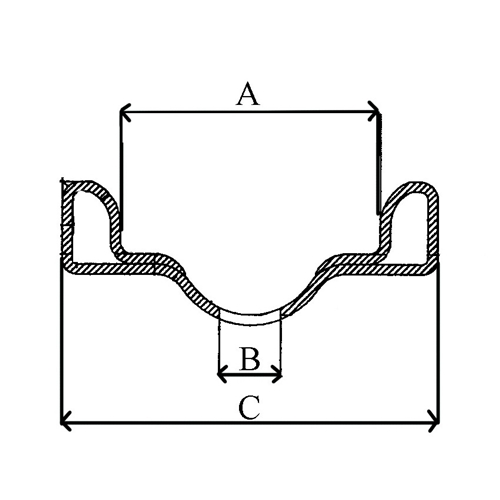 Fälgbana 1,50x19", reservdelar och tillbehör till moped, RINAB