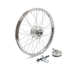 Bakhjul Komplett 19" för MCB (typ ”Leleu” 100mm)