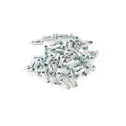 Ekernippelsats Blank 5,8mm, för 3,2mm ekrar (BC40) 36-Pack, Reservdelar till moped, RINAB, moped, 