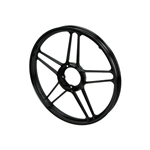 Fälg 1,35x17" Grimeca 5 Star SVART