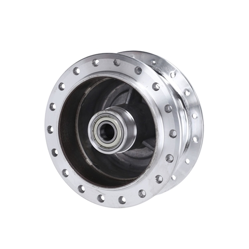 Hjulnav, fram/för ekerhjul/fasta lager/12mm axel (Puch Maxi), RINAB