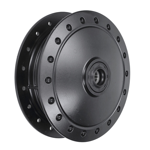 Nav framhjul, svart (Honda MT50)