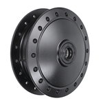 Nav framhjul, svart (Honda MT50)