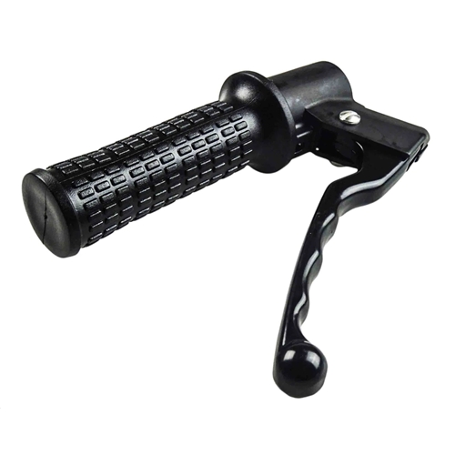 Gashandtag, Svart/metall, höger (Piaggio Ciao/SI), RINAB