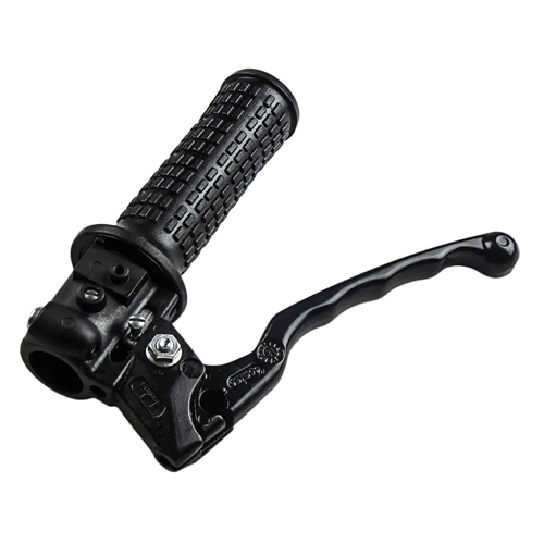 Gashandtag, Svart/metall, höger (Piaggio Ciao/SI), RINAB