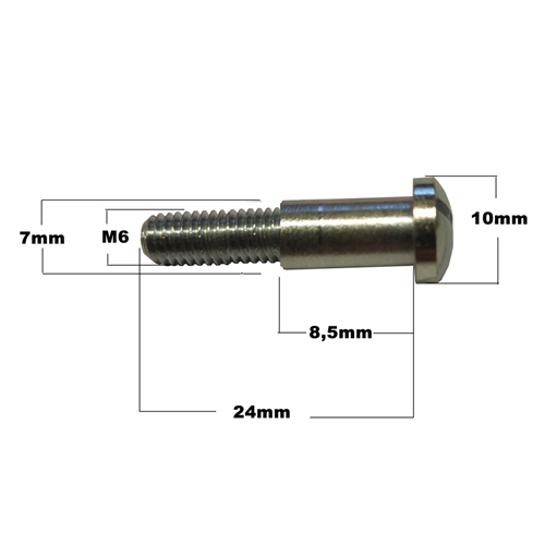 Fästbult handtagsarm M6x24mm (Honda/Suzuki), reservdelar och tillbehör till moped, RINAB