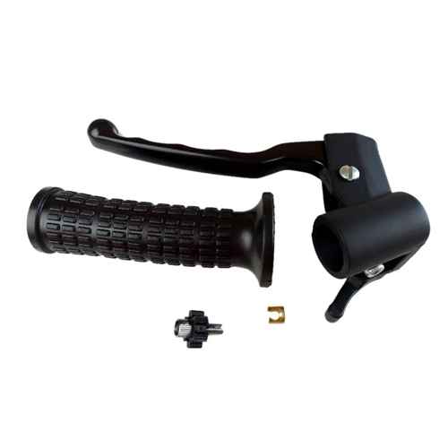 Bromshandtag, Svart/metall, vänster (Piaggio Ciao/SI), RINAB