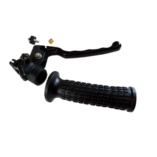 Bromshandtag, Svart/metall, vänster (Piaggio Ciao/SI), RINAB