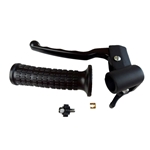 Bromshandtag, Svart/metall, vänster (Piaggio Ciao/SI)