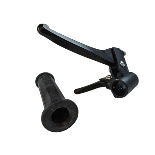 Bromshandtag Kompl. Svart/vänster (Piaggio -88), RINAB