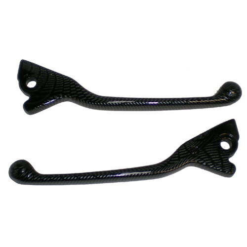 Handtagsarmar, carbon (Gilera/Piaggio 02-)