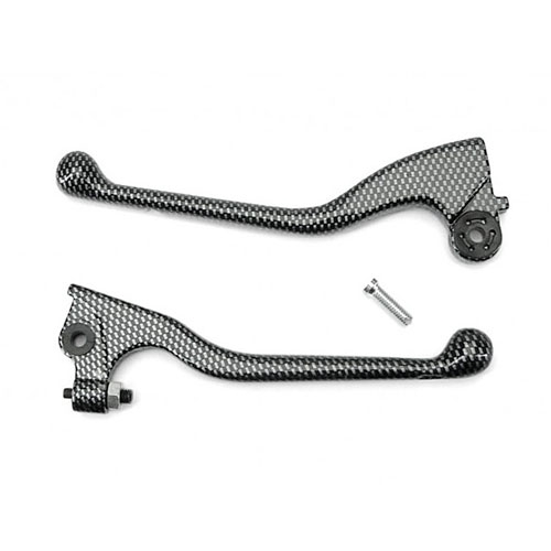 Handtagsarm Carbon Derbi, reservdelar scooter, RINAB