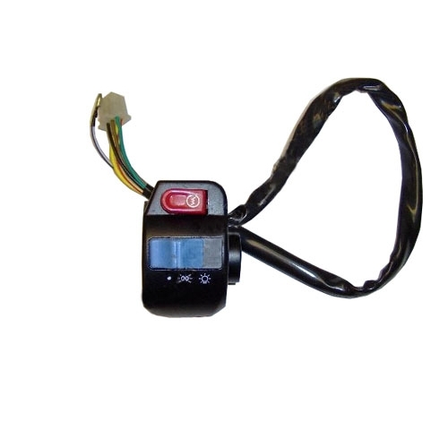 Switchhandtag höger svart, reservdelar och tillbehör till moped, RINAB