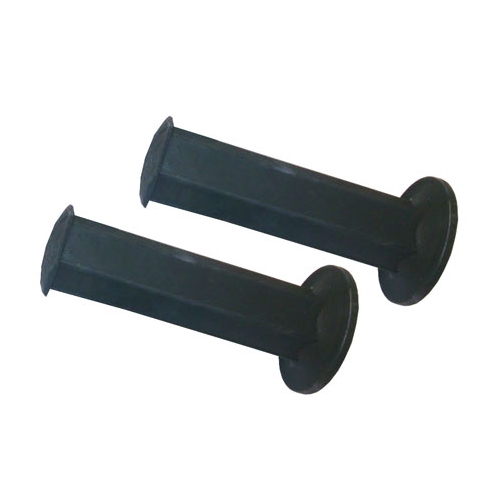 Gummihandtag Svart (6-kantig)