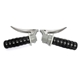 Reglagesats, Gas NTS-243 & Koppling NTS-213 Krom/KS (MCB)