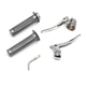 Reglagesats, Gas NTS-243 & Koppling NTS-213 Krom/KS (MCB)