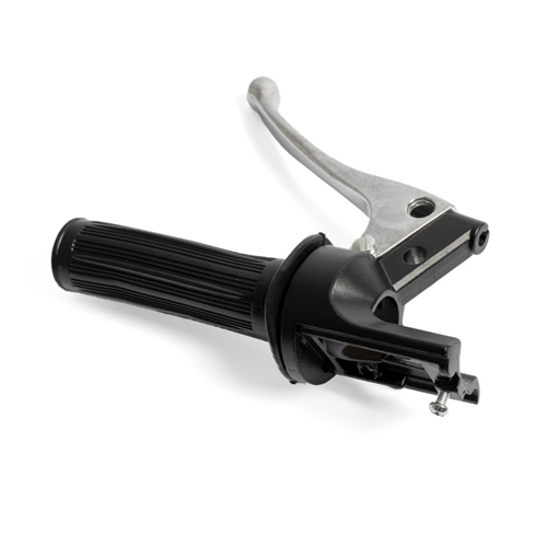 Kopplingshandtag kompl. NTS-214B.4 Svart/KSZ, tillbehör, reservdelar, moped, rinab