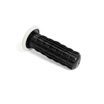 Plasthandtag 21mm/115mm, Svart/Vit "Majskolv"
