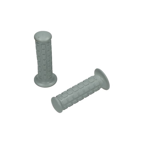 Gummihandtag 22/24mm Grå, kort- Fyrkant, Reservdelar till moped, RINAB, moped, 